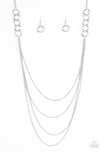 Load image into Gallery viewer, Ring It On Silver Necklace