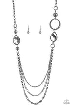 Load image into Gallery viewer, Rebels Have More Fun Black Necklace