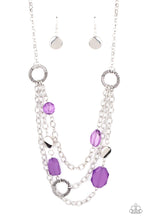 Load image into Gallery viewer, Oceanside Spa Purple Necklace