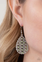 Load image into Gallery viewer, Glorious Gardens Green Earrings