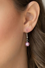 Load image into Gallery viewer, Pearl Essence Purple Necklace