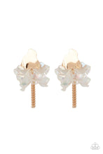 Load image into Gallery viewer, Harmonically Holographic Gold Post Earrings