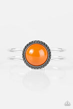 Load image into Gallery viewer, Poppin Color Orange Hinged Bracelet