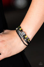 Load image into Gallery viewer, The Wild is Waiting Yellow Urban Bracelet