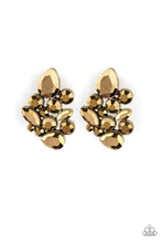 Load image into Gallery viewer, Galaxy Glimmer Brass Post Earrings