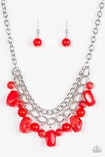 Load image into Gallery viewer, Brazilian Bay Red Necklace