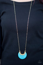 Load image into Gallery viewer, Mesa Moon Gold Necklace