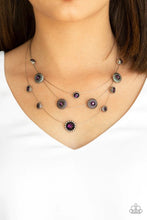 Load image into Gallery viewer, Sheer Thing Purple Necklace