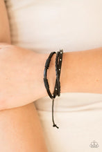 Load image into Gallery viewer, Ready to Roam Black Urban Bracelet
