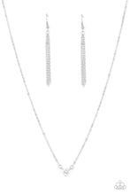 Load image into Gallery viewer, Heartbeat Bling White Necklace