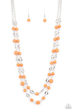 Load image into Gallery viewer, Essentially Earthy Orange Necklace