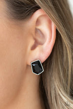 Load image into Gallery viewer, Indulge Me Black Post Earrings