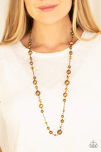 Load image into Gallery viewer, Modernly Majestic Brass Necklace