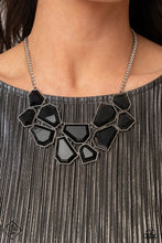 Load image into Gallery viewer, Double Defaced Black Necklace