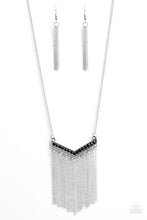 Load image into Gallery viewer, Gotta Have Fringe Black Necklace