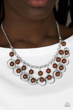Load image into Gallery viewer, Really Rococo Brown Necklace