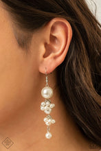 Load image into Gallery viewer, Ageless Appliqué White Earrings
