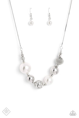 Caliber Choreographer White Necklace