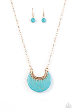 Load image into Gallery viewer, Mesa Moon Gold Necklace