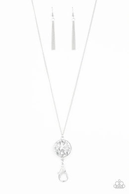 Dauntless Diva White Lanyard