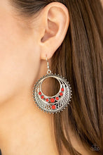 Load image into Gallery viewer, Boho Bliss Red Earrings
