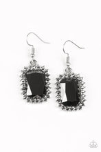 Load image into Gallery viewer, Downtown Dapper Black Earrings
