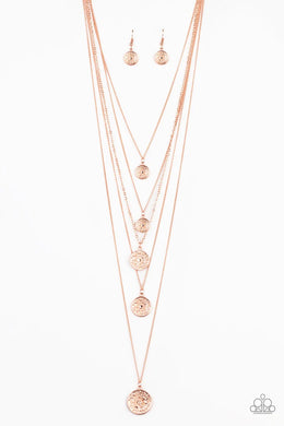 Medallion Marvel Copper Necklace