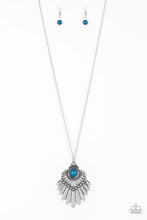 Load image into Gallery viewer, Inde-pendant Idol Blue Necklace