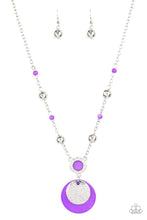 Load image into Gallery viewer, SEA the Sights Purple Necklace