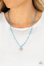 Load image into Gallery viewer, Dainty Demure Blue Necklace