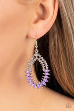 Load image into Gallery viewer, Lucid Luster Purple Earrings