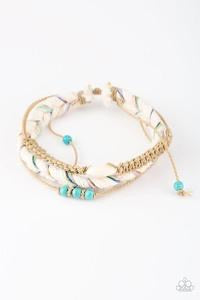 Beachside Bungalow Brown Urban Bracelet