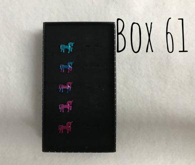 Starlet Shimmer Unicorn Rings - Box 61