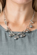 Load image into Gallery viewer, Lets Get this Fashion Show On The Road Silver Necklace