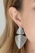 Load image into Gallery viewer, Primal Factors Silver Post Earrings