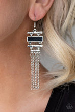 Load image into Gallery viewer, Stone Dwellings Black Earrings