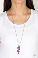 Load image into Gallery viewer, Wild Bunch Flair Purple Necklace
