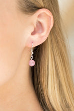 Load image into Gallery viewer, Teardrop Tranquility Pink Necklace