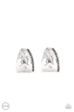 Load image into Gallery viewer, Blissed Out Black Clip On Earrings