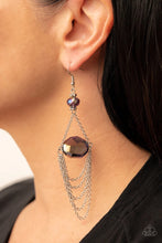 Load image into Gallery viewer, Ethereally Extravagant Purple Earrings