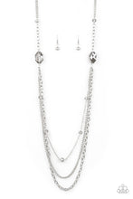 Load image into Gallery viewer, Dare to Dazzle Silver Necklace