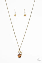 Load image into Gallery viewer, Stylishly Square Brass Necklace