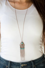 Load image into Gallery viewer, Whimsically Western Copper Necklace