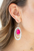 Load image into Gallery viewer, Seaside Spinster Pink Earrings