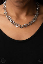 Load image into Gallery viewer, Rebel Grit Silver Choker