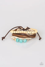 Load image into Gallery viewer, Wonderfully Wanderer Blue Urban Bracelet