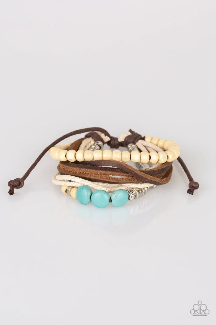 Wonderfully Wanderer Blue Urban Bracelet