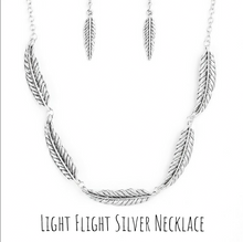 Load image into Gallery viewer, Light Flight Silver Necklace
