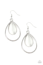 Load image into Gallery viewer, Color Me Cool White Earrings