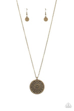 Load image into Gallery viewer, Summer Homestead Brass Necklace